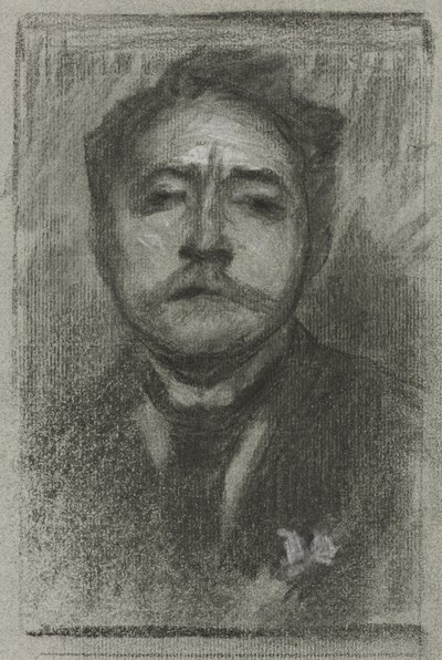 Portrait of Jean Ajalbert by Eugène Carrière