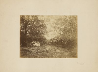 Landscape Study by Eugène Cuvelier