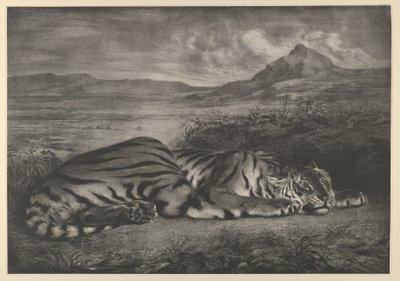 Royal Tiger, 1829 by Eugène Delacroix