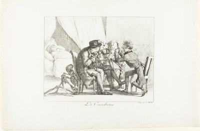 The Consultation by Eugène Delacroix