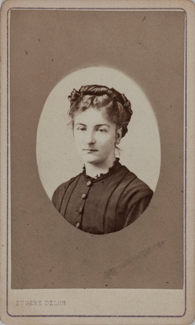 Portrait of Jane Dieulafoy, 1851-1916, c. 1880 by Eugène Delon