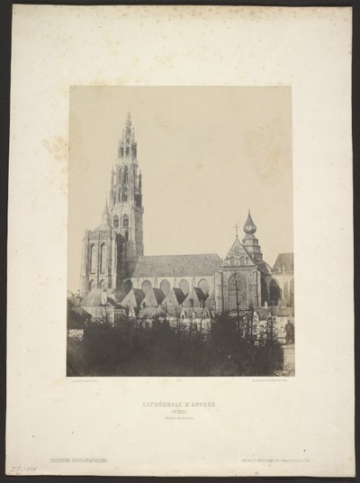 Cathedral of Antwerp by Eugène Desplanques