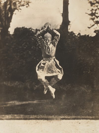 Nijinsky in Danse siamoise from the Orientales, 1910 by Eugène Druet