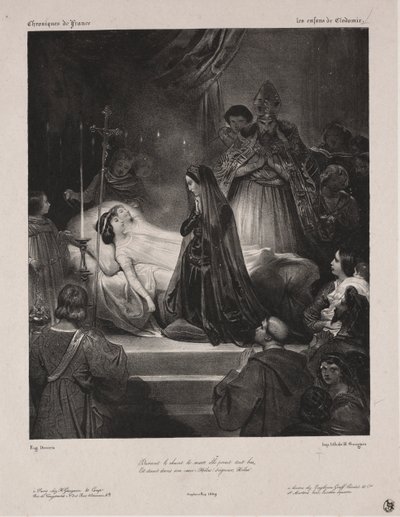 Chronicles of France: The Children of Clodomir by Eugène François Marie Joseph Devéria