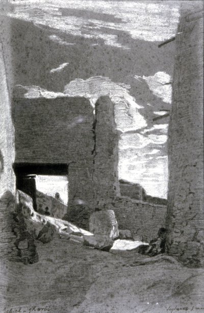 Bab el Gharrbi, Laghouat by Eugène Fromentin