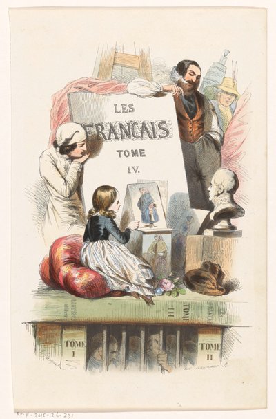 People Looking at Art by Eugène Guillaumot