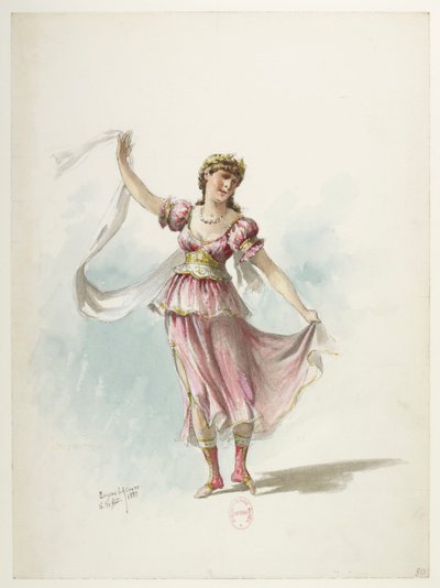 Costume by Eugene Lacoste