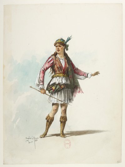 Henry VIII - Costume Designs - Lacoste - 42. Costume by Eugene Lacoste