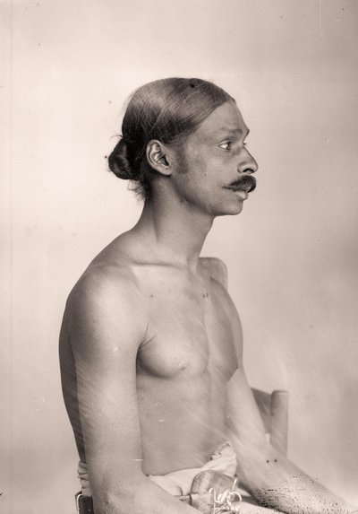 Portrait of a Sri Lankan Man, c.1890 by Eugène Trutat