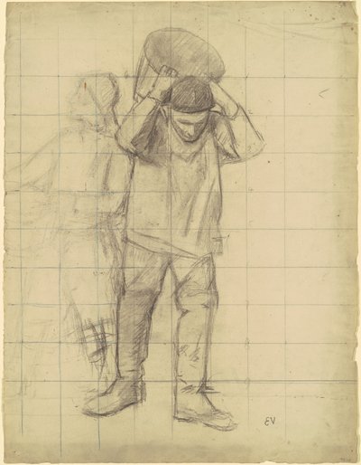 Study for Fishermen of the North Sea by Eugène Vail
