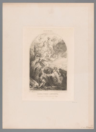 Assumption of Mary by Eugène Van Maldeghem