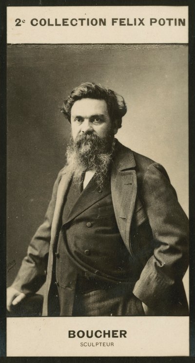 Alfred Boucher, Sculptor by European Photographer