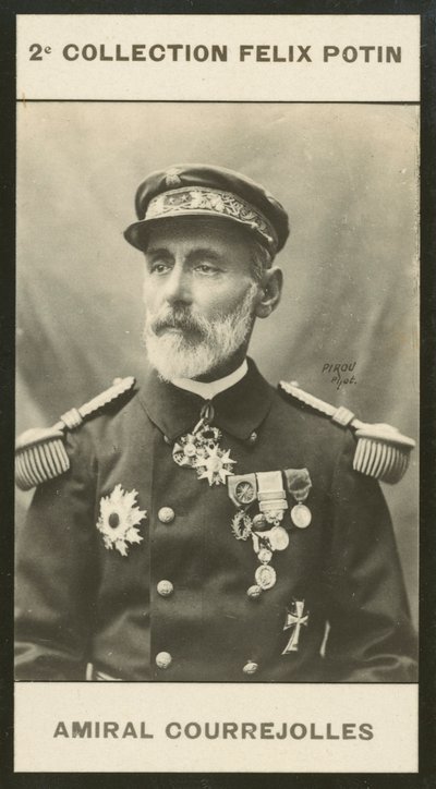 Admiral Charles-Louis-Theobald Courrejolles by European Photographer
