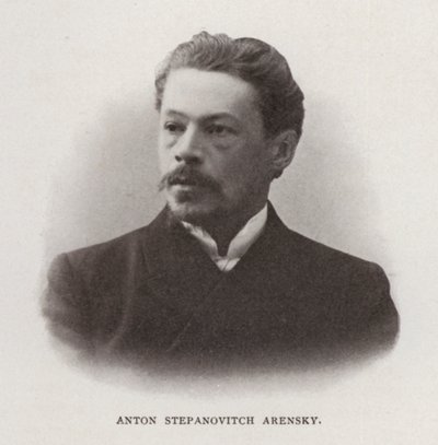 Anton Stepanovich Arensky by European Photographer