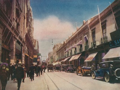 Calle Ahumada, Santiago, Chile by European Photographer