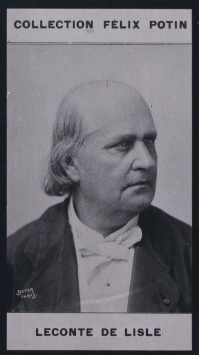 Charles Leconte De Lisle (1818-1894) by European Photographer