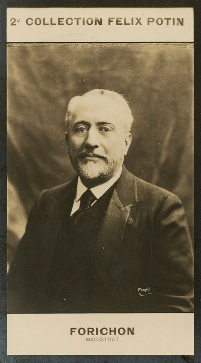 Emile Forichon, Magistrate by European Photographer