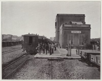 Jaffa, the Station by European Photographer