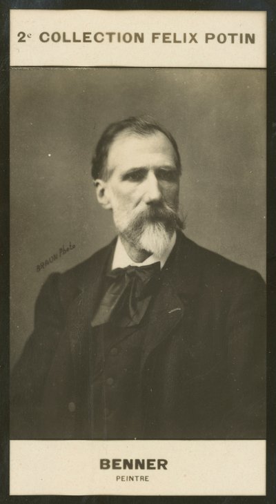 Jean Benner, Painter by European Photographer
