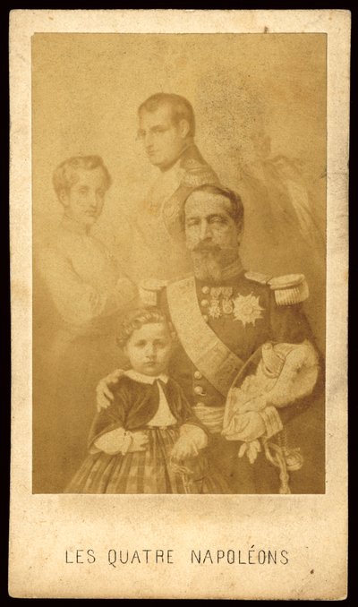 Les Quatre Napoleons by European Photographer