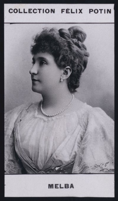 Madame Nelly Melba (1860) by European Photographer