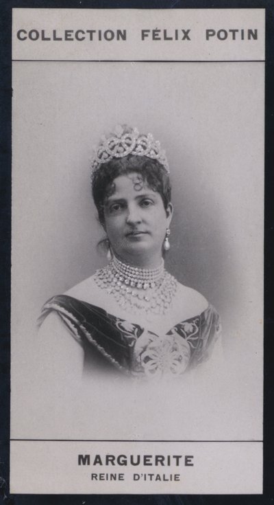 Marguerite, Dowager Queen of Italy (1851) by European Photographer