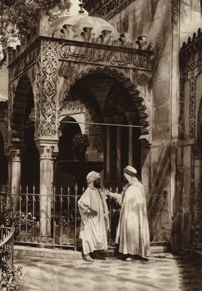 Oran, Mosque fountain by European Photographer