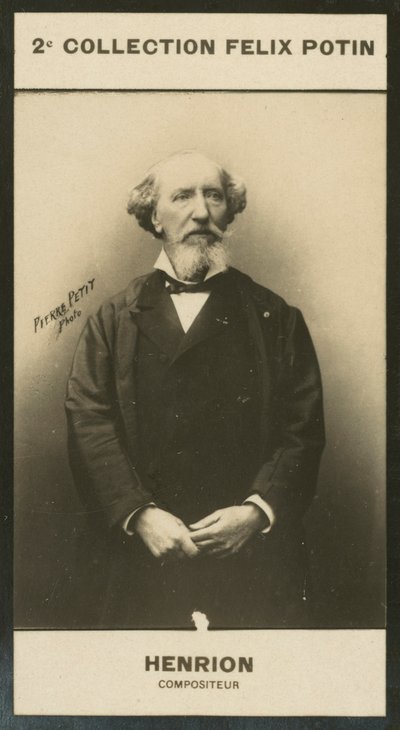 Paul Henrion, Composer by European Photographer