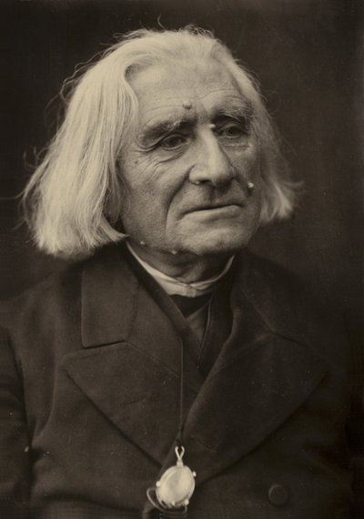 Portrait of Franz Liszt by European Photographer