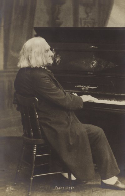 Portrait of Franz Liszt by European Photographer