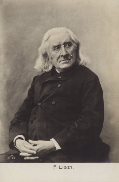 Portrait of Franz Liszt by European Photographer