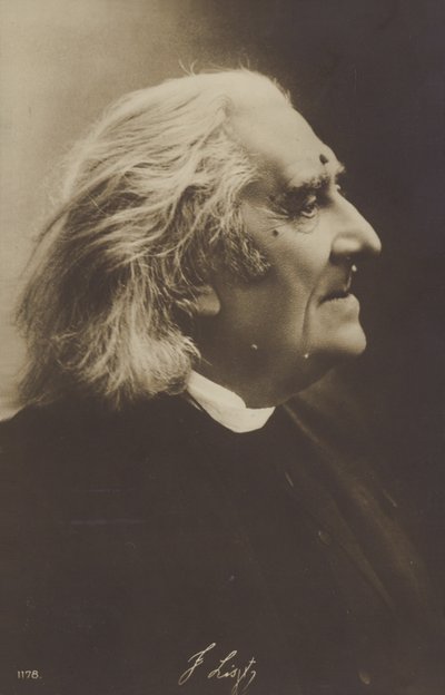 Portrait of Franz Liszt by European Photographer