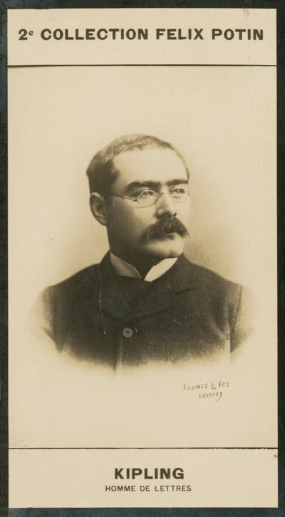 Rudyard Kipling, Man of Letters by European Photographer