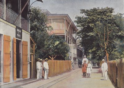 Commerce Street in Tamatave by European Photographer