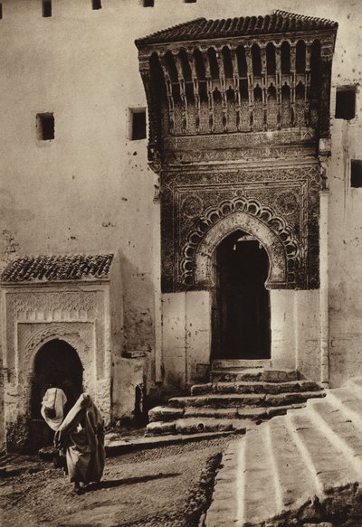 Sale, Rabat, Medersa Gate by European Photographer