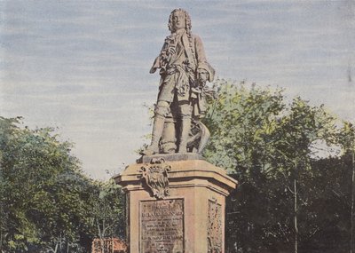 Statue of Mahe Labourdonnais, Government Square by European Photographer