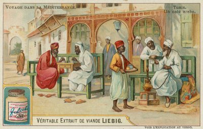 A Cafe in Tunis by European School