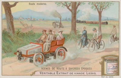 A Modern 19th Century Road by European School