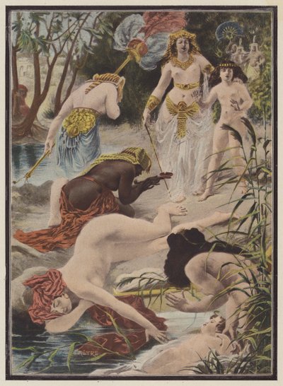 A Scene from the Life of Moses by European School