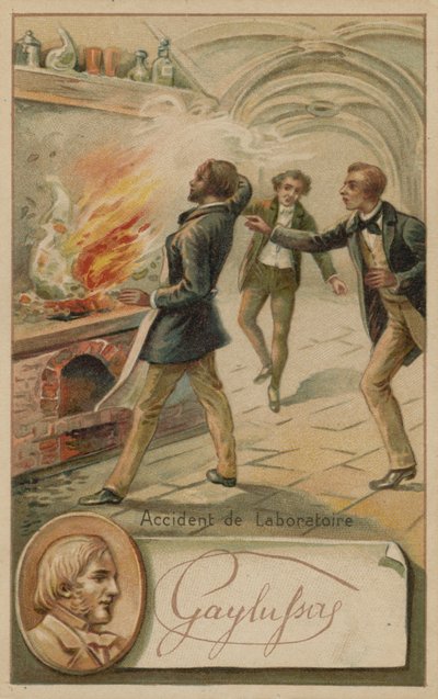 Accident in the Laboratory of French Chemist and Physicist Joseph Louis Gay-Lussac by European School