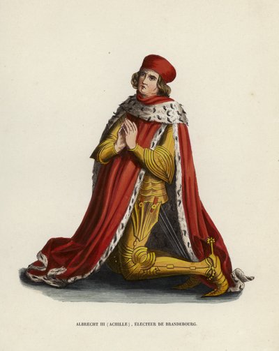 Albrecht III, Achilles, Elector of Brandenburg by European School