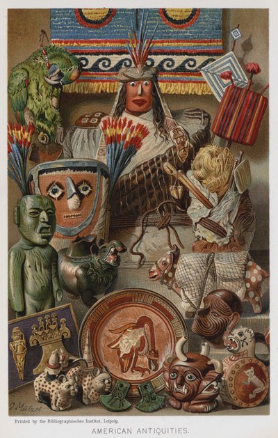 American Antiquities by European School