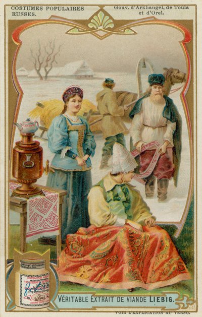 Archangel, Tula and Oryol by European School