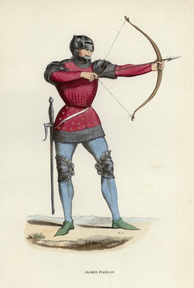 French Archer by European School