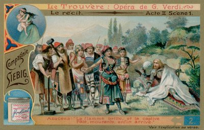 Azucena and the Gypsies by European School