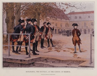 Bonaparte at the School of Brienne by European School