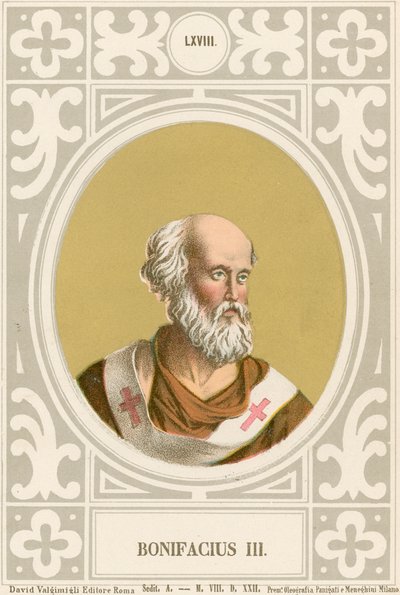 Bonifacius III by European School