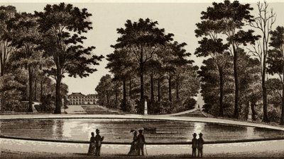 Brussels: View of the Park by European School
