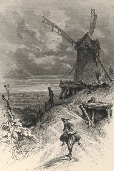 Butte Montmartre in the 17th Century by European School