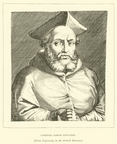 Cardinal Gaspar Contarini by European School